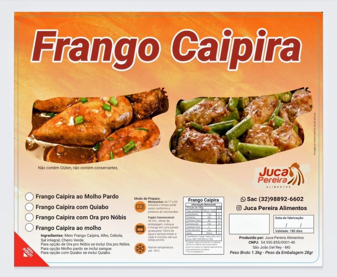 Frango Caipira ao Molho Pardo